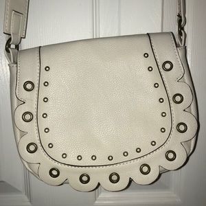 Madden Girl White Crossbody Purse
